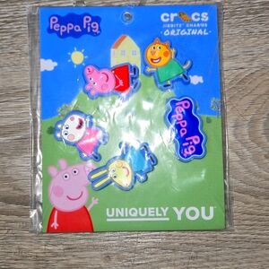 Peppa Pig Crocs Jibbitz Charms Set